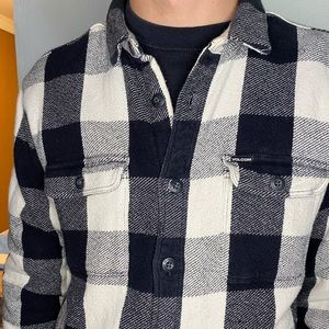 Volcom Black & White thermal-lined Button-up Shirt